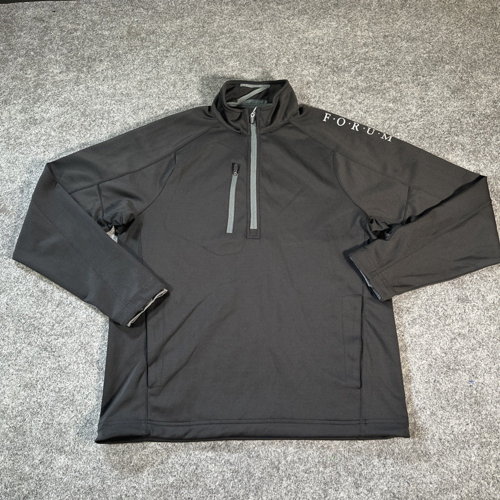 Zero Restriction Z500 Tour Series Jacket Medium Black 1/4 Zip L330C Performance